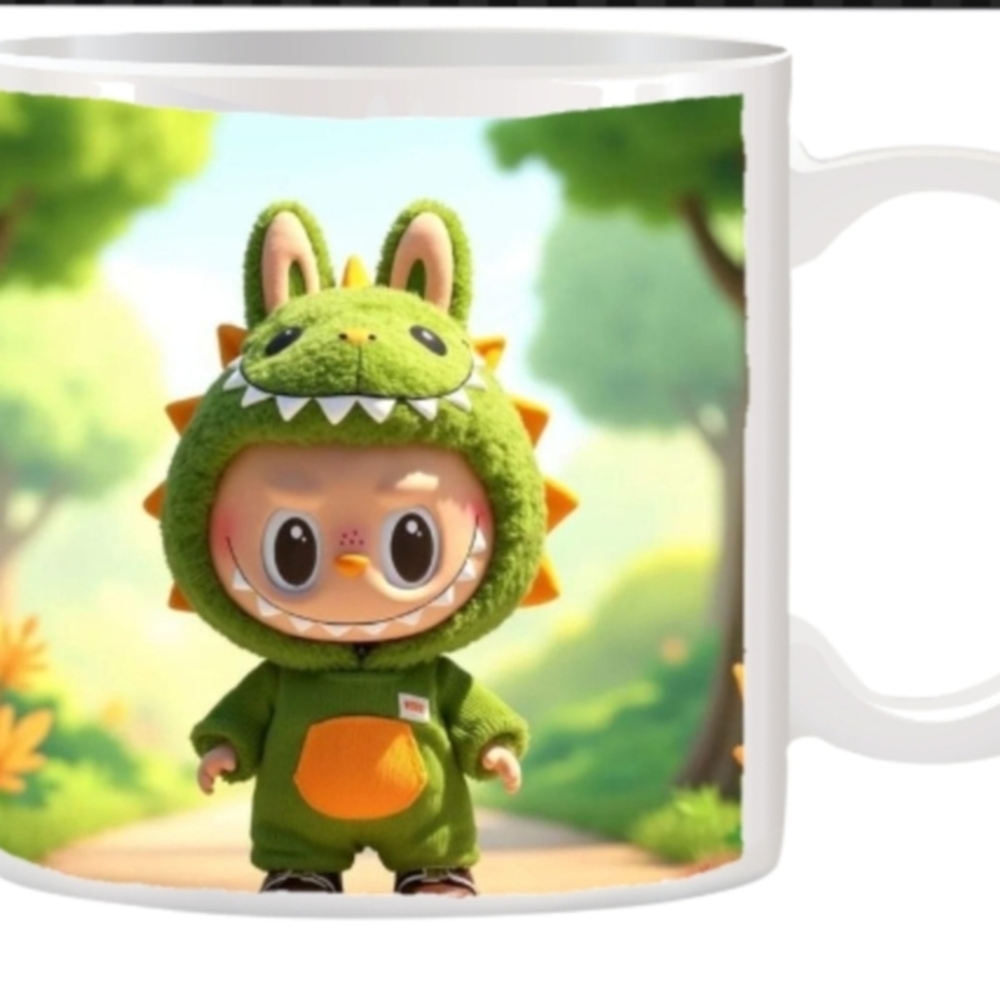 Cute Dinosaur Character Mug